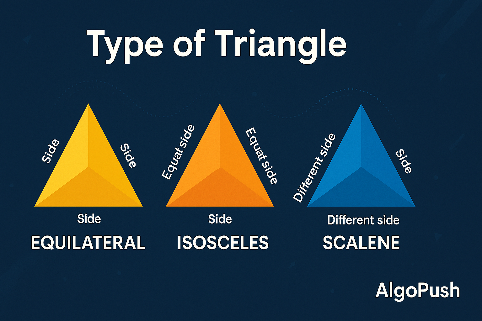 Triangle Type Classification